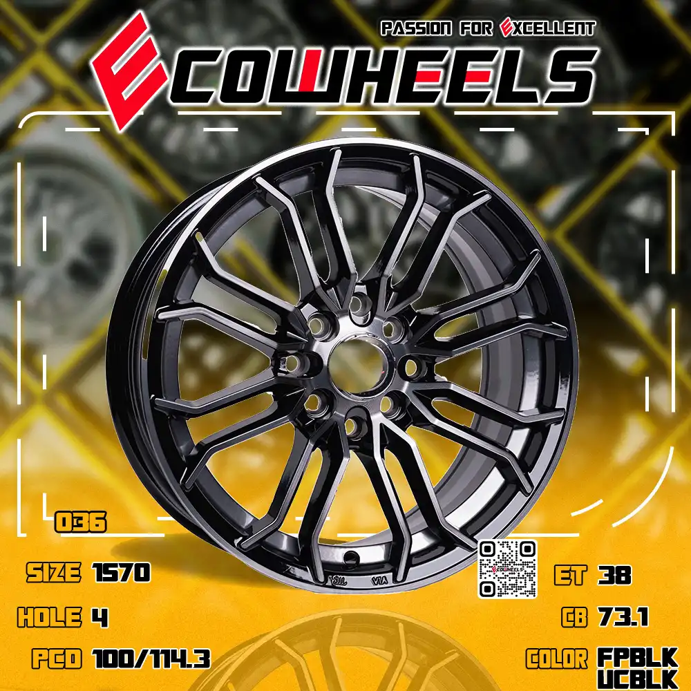 Sport Rims wheels | 15 inch 4H100/114.3