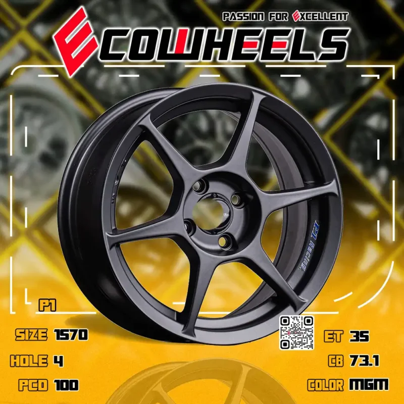 Bc wheels | p1 racing 15 inch 4H100