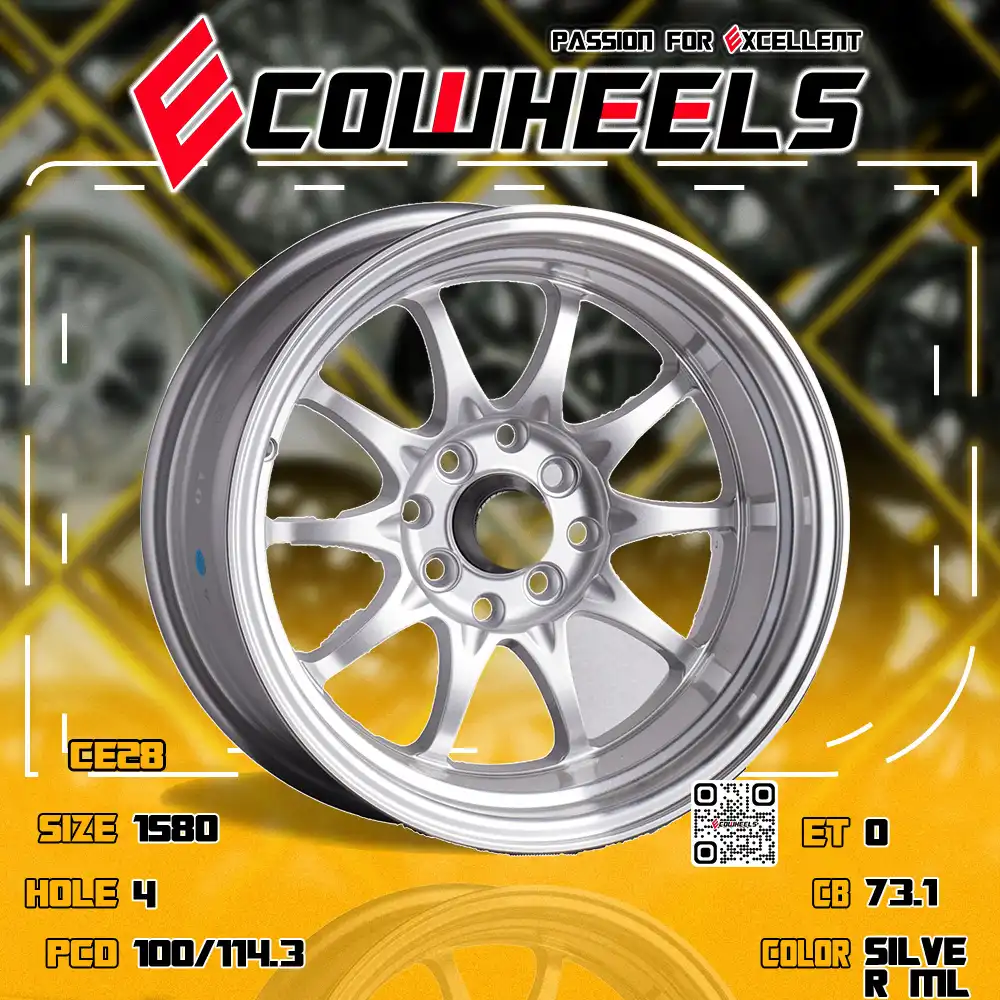 Rays wheels | ce28 15 inch 4H100/114.3