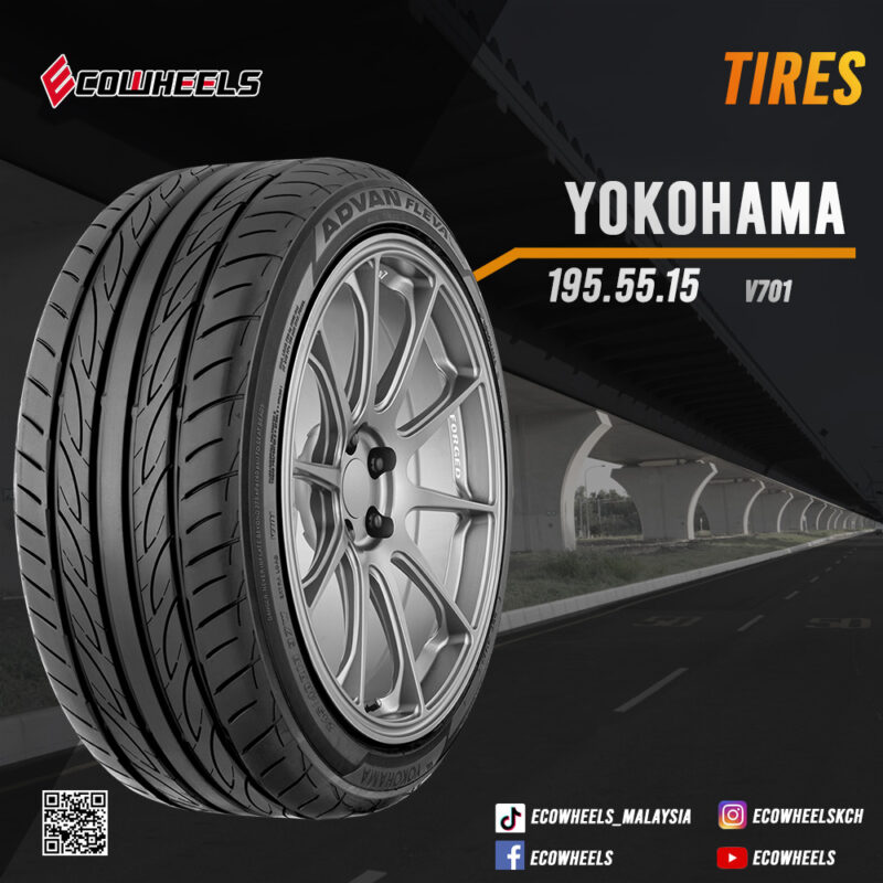 YOKOHAMA 195/55 R15 Advan Fleva V701