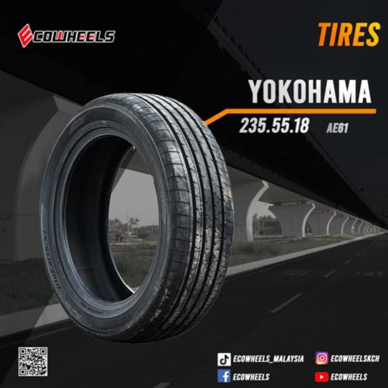 YOKOHAMA 235/55 R18 BluEarth AE61