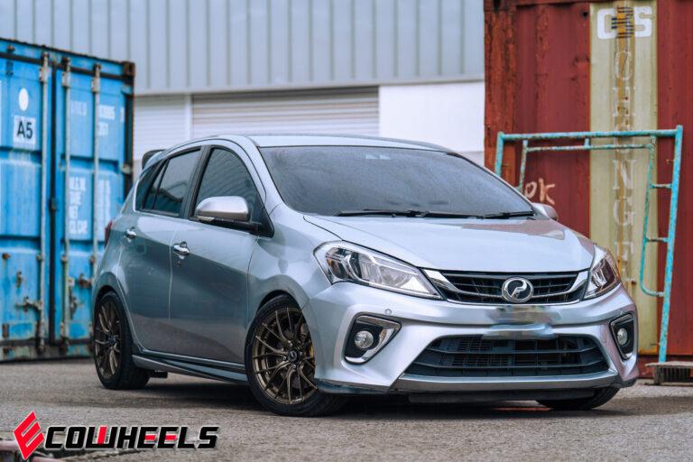 Ad Wheels on Myvi