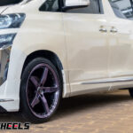 Male female forged wheels at Kota Samarahan