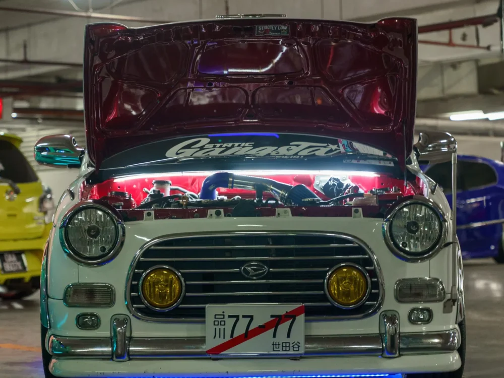 Modified Daihatsu at How Low Can You Go Kuching Edition